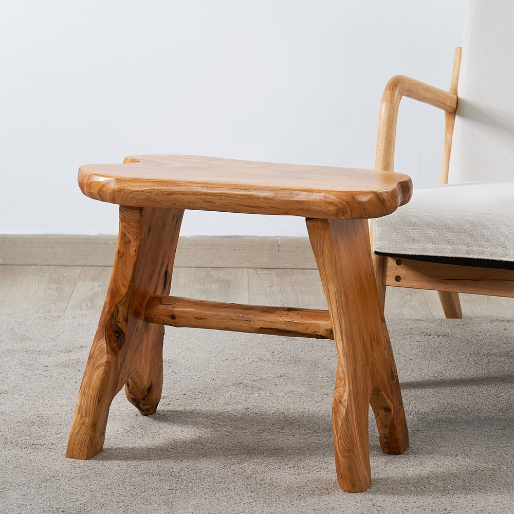 Rustic Cedar Roots A - Leg Stool - From Where - 