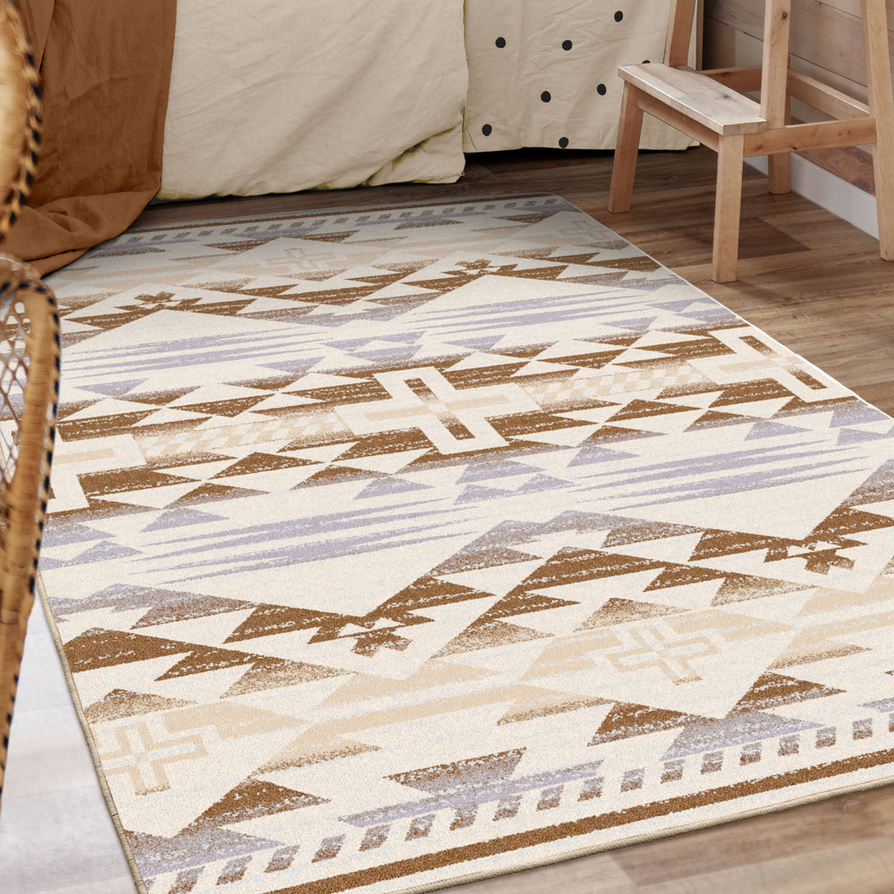 Rustic Cross – Chablis Rug - From Where Finds - 