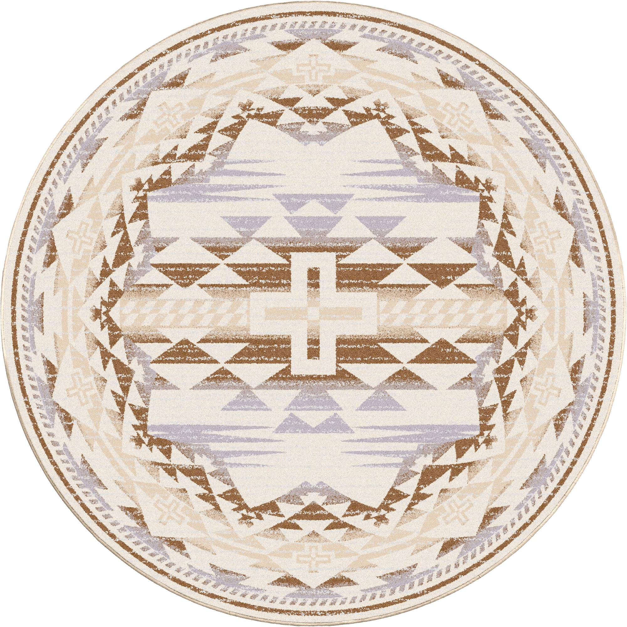 Rustic Cross – Chablis Rug - From Where Finds - 