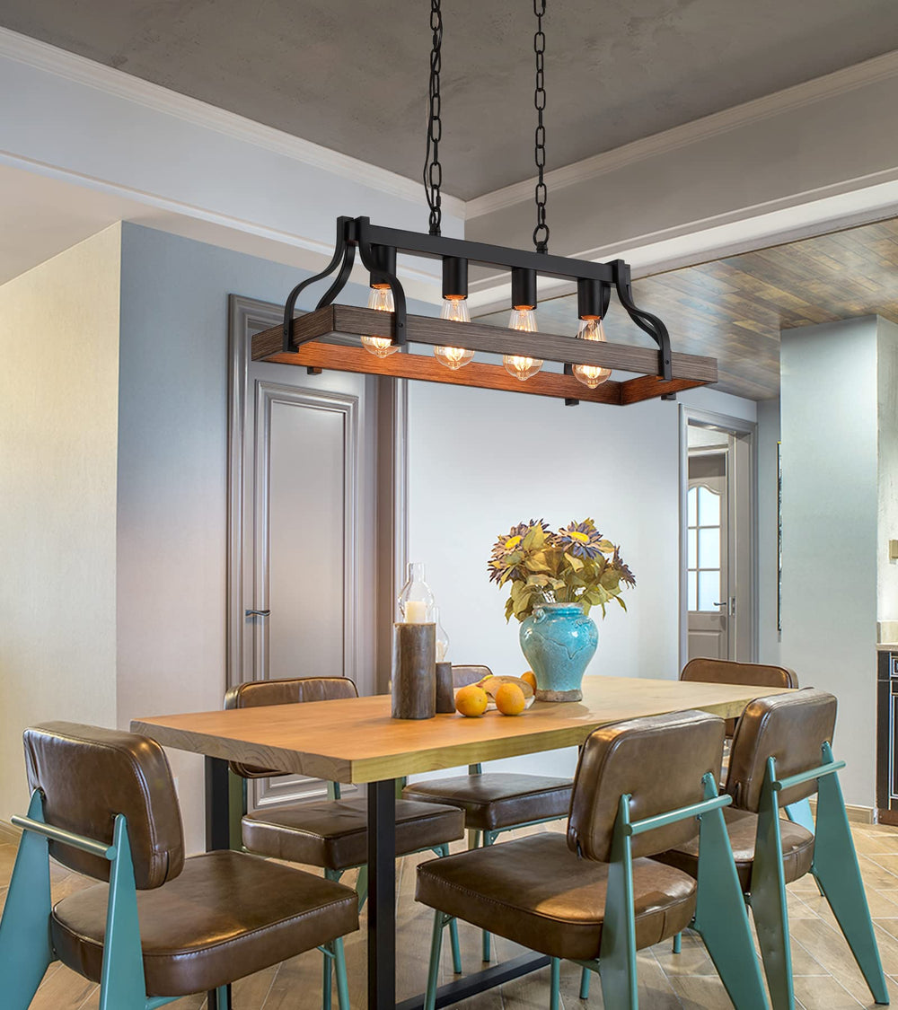 Rustic Farmhouse Light Fixture - From Where - 