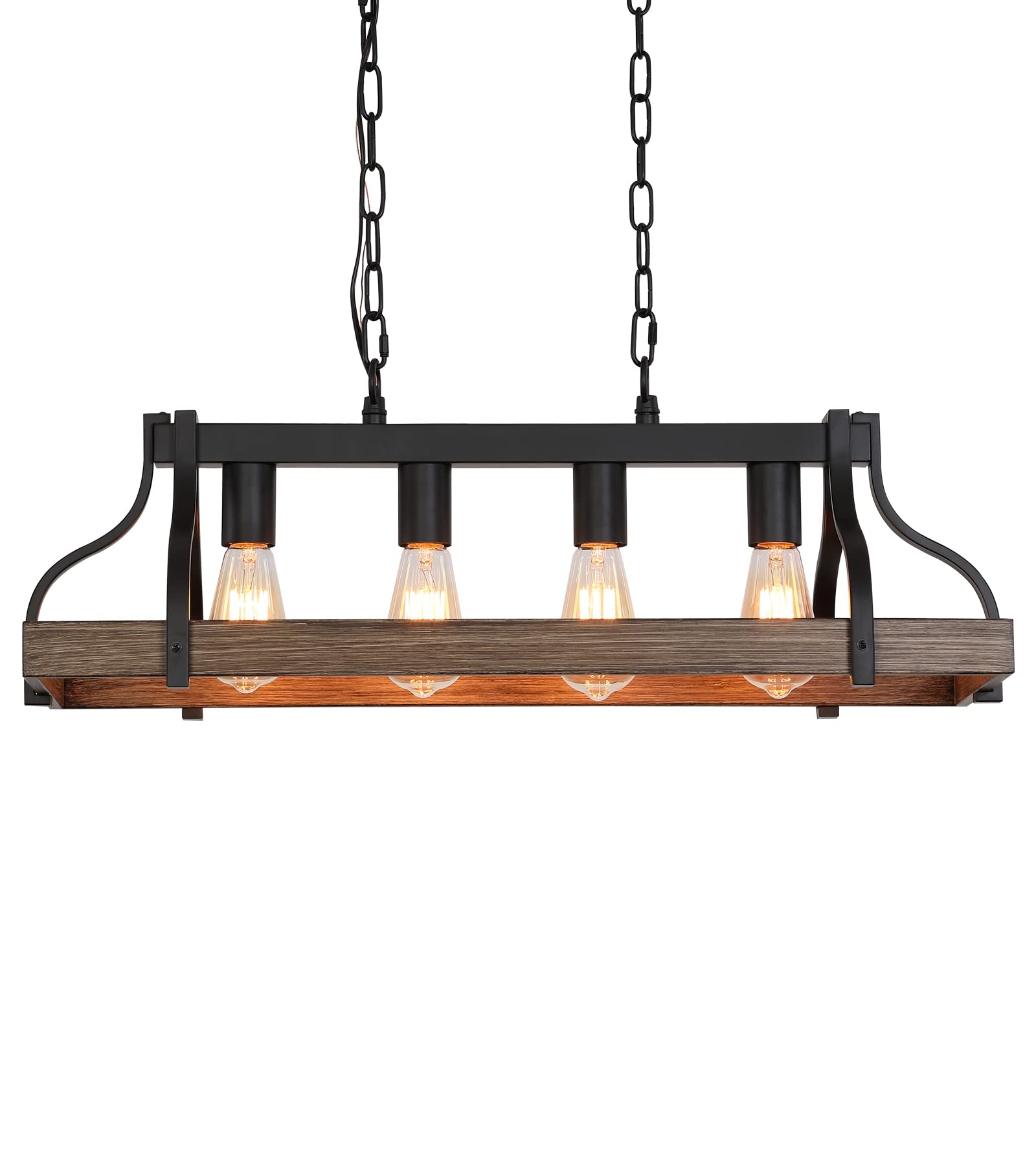 Rustic Farmhouse Light Fixture - From Where - 