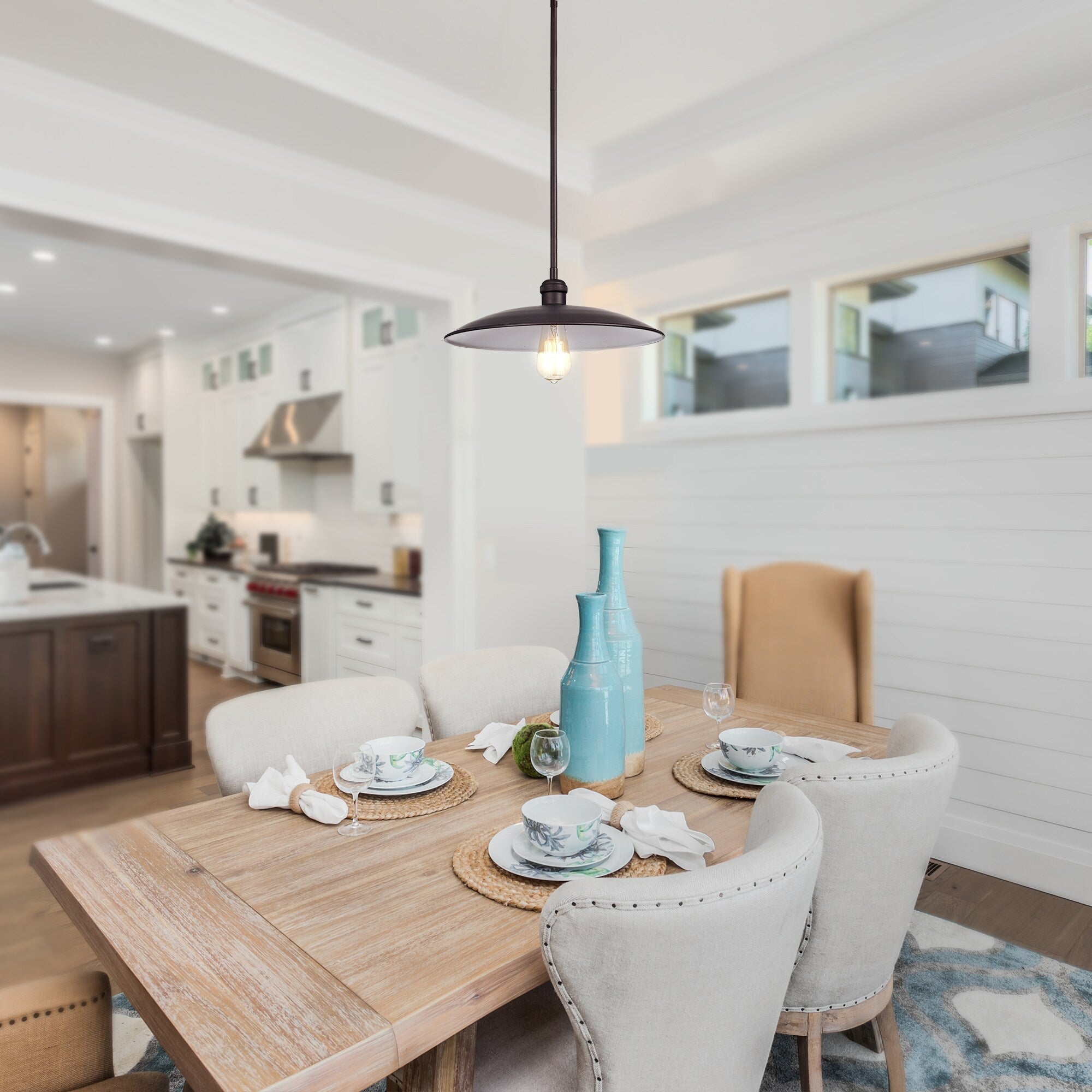 Rustic Farmhouse Pendant Light - From Where - 