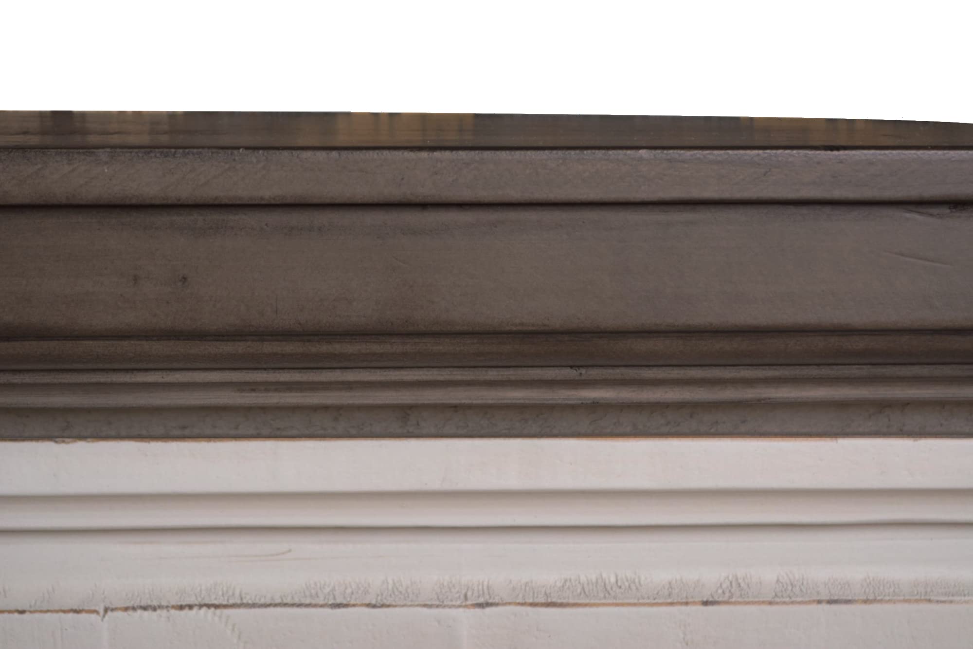 Rustic French Distressed Wood Panel Bed - From Where - 