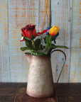 Rustic Galvanized Metal Milk Pitcher - From Where - 