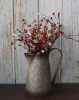 Rustic Galvanized Metal Milk Pitcher - From Where - 