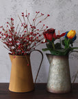 Rustic Galvanized Metal Milk Pitcher - From Where - 