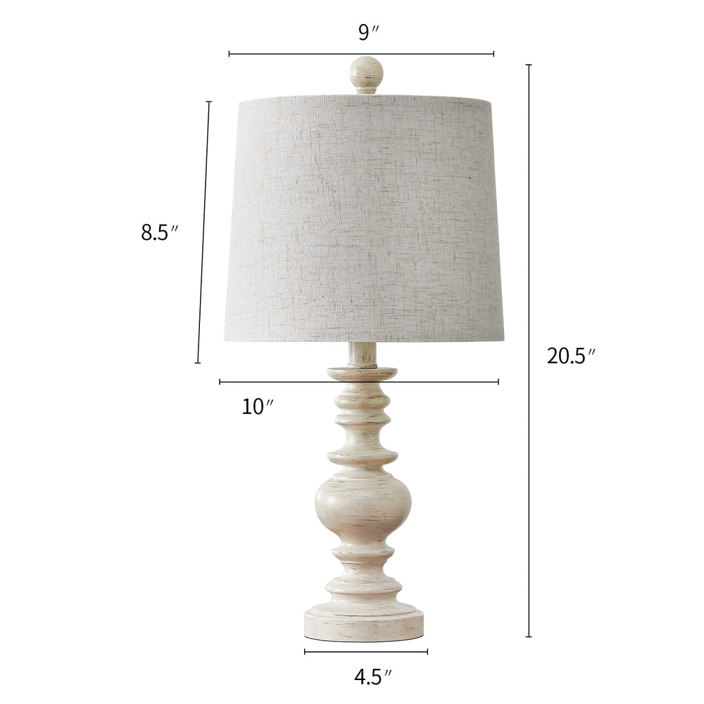 Rustic Table Lamp (Set of 2) - From Where - 