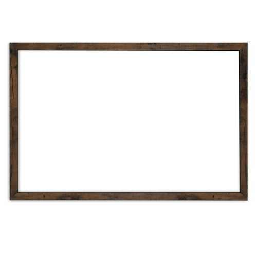 Rustic Wooden Frame White Board - From Where - 
