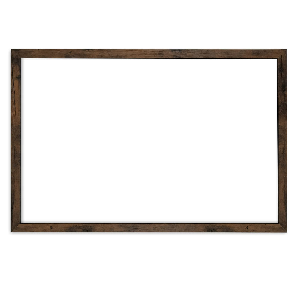 Rustic Wooden Frame White Board - From Where - 