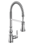 Weymouth One-Handle Pre-Rinse Spring Pulldown Kitchen Faucet