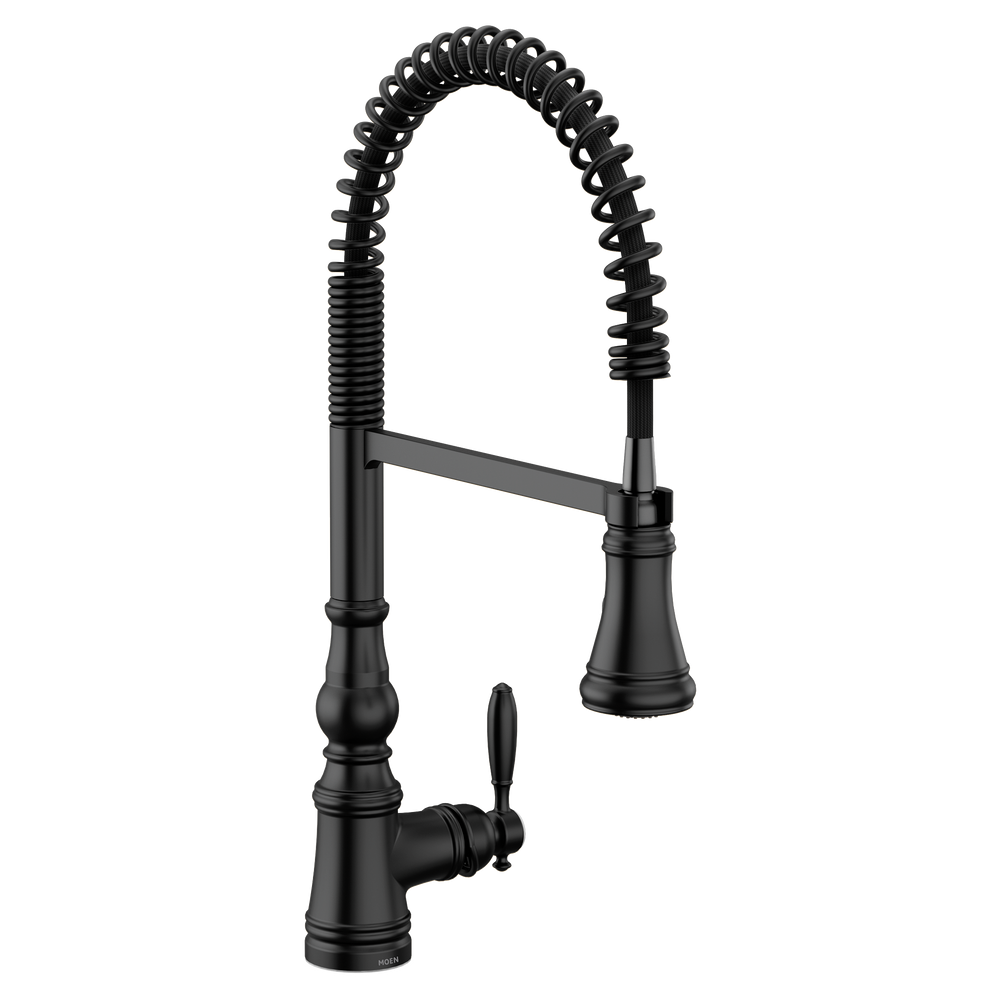 Weymouth One-Handle Pre-Rinse Spring Pulldown Kitchen Faucet