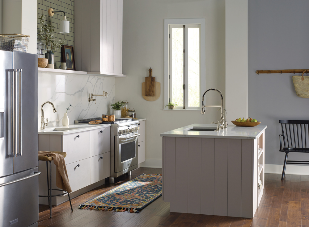 Weymouth One-Handle Pre-Rinse Spring Pulldown Kitchen Faucet