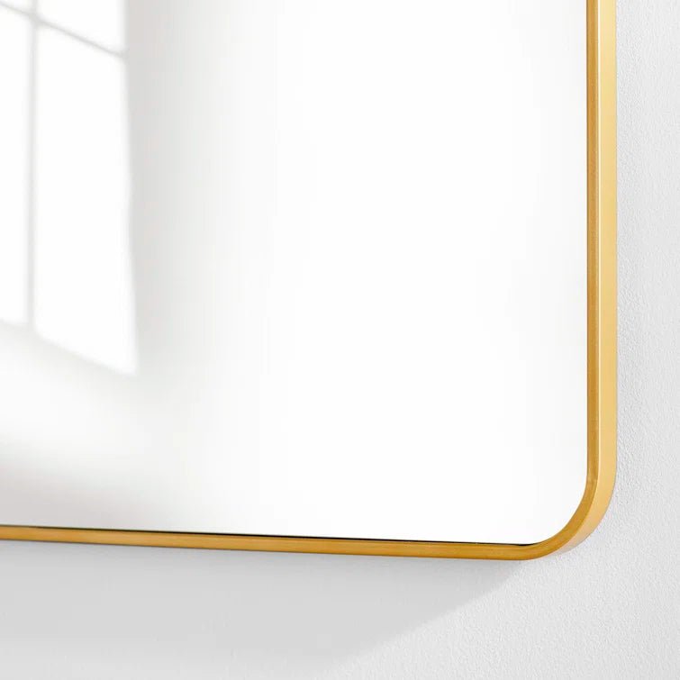 Sabine Rounded Rectangle Wall Mirror - From Where - 