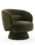 Saboor Swivel Accent Chair - From Where - 
