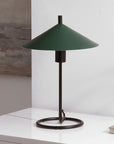 SAFAVIEH Lighting Collection Khlo Modern Green/Black 17 - inch Table Lamp (LED Bulb Included) - From Where - 