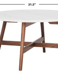SAFAVIEH Maja Round Coffee Table - From Where - 
