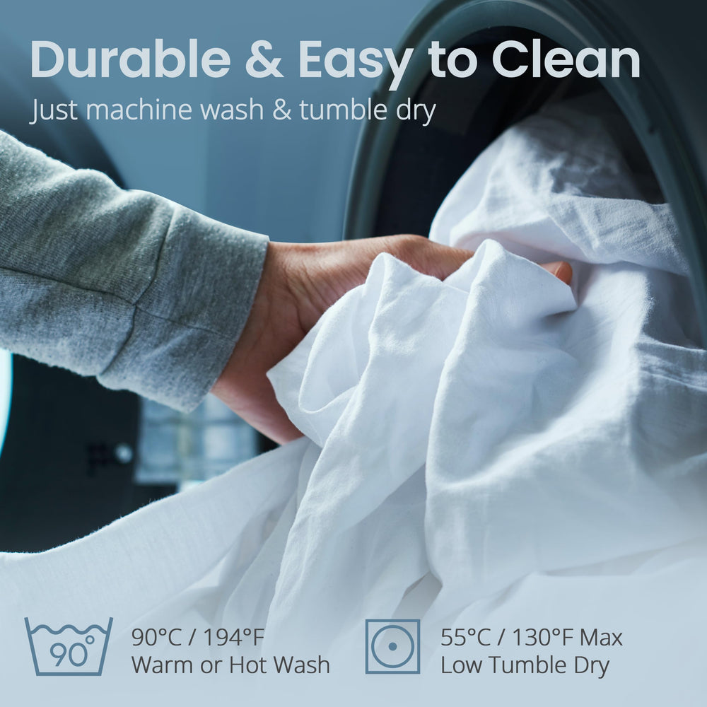 SafeRest Waterproof Queen Size Mattress Protector - From Where - 