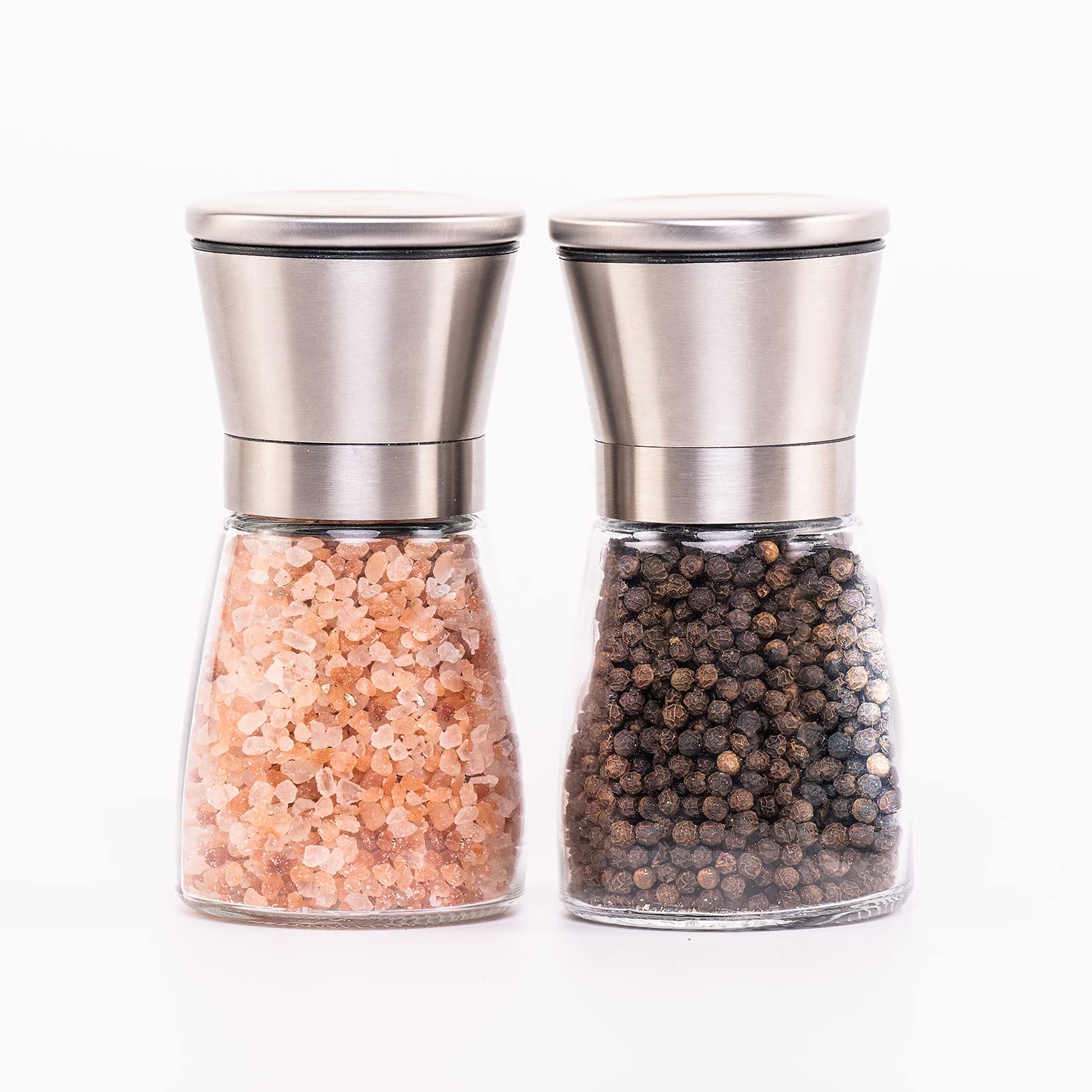Salt and Pepper Set with Wood Tray - From Where - 