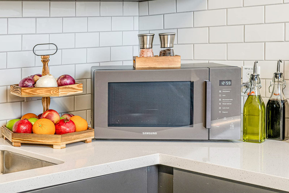 Salt and Pepper Set with Wood Tray - From Where - 