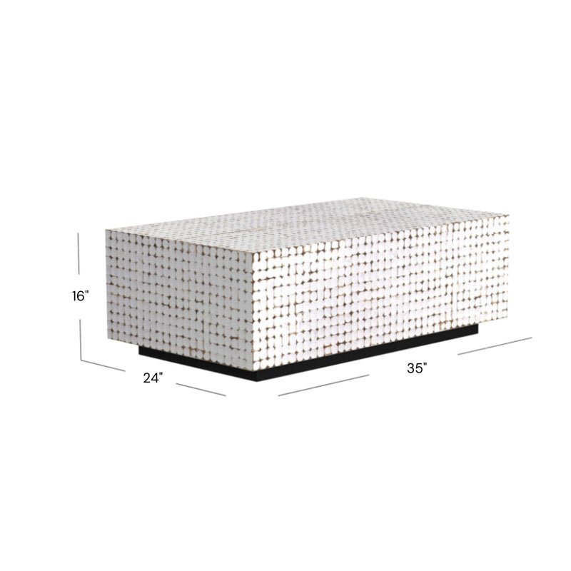 Sand & Stable Teres Block Coffee Table - From Where - 