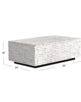 Sand & Stable Teres Block Coffee Table - From Where - 