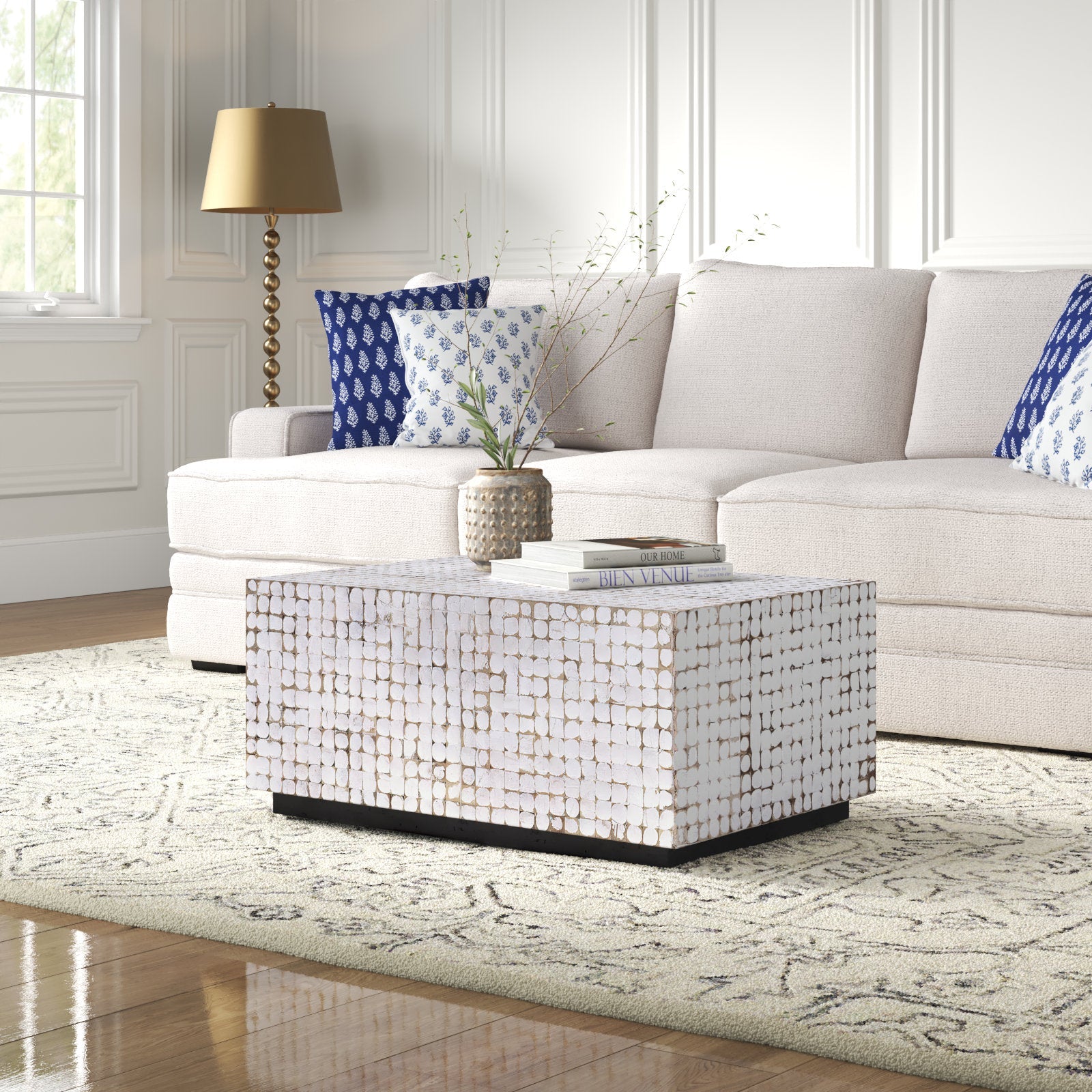 Sand & Stable Teres Block Coffee Table - From Where - 