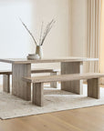 Santa Rosa Plank Dining Table (76") - From Where - 