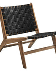 Saoirse Faux Leather Lounge Chair - From Where - 