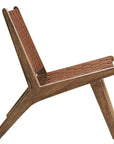 Saoirse Faux Leather Lounge Chair - From Where - 
