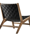 Saoirse Faux Leather Lounge Chair - From Where - 