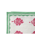 Sara Pure Linen Hand - Printed Table Runner - From Where Finds - 