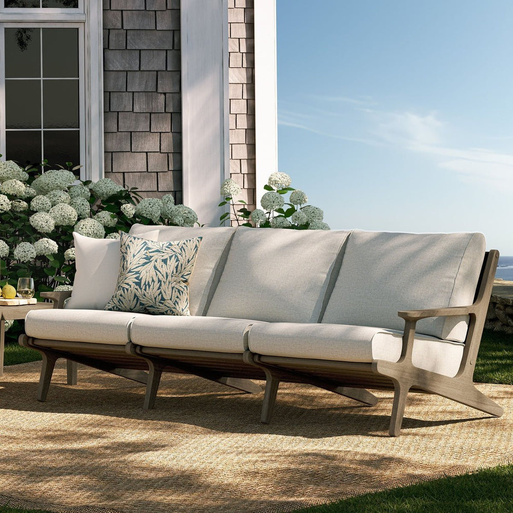 Saratoga Outdoor Teak Sofa - From Where Finds - 