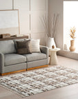 Scarletta Plaid Tasseled Rug - From Where Finds - 