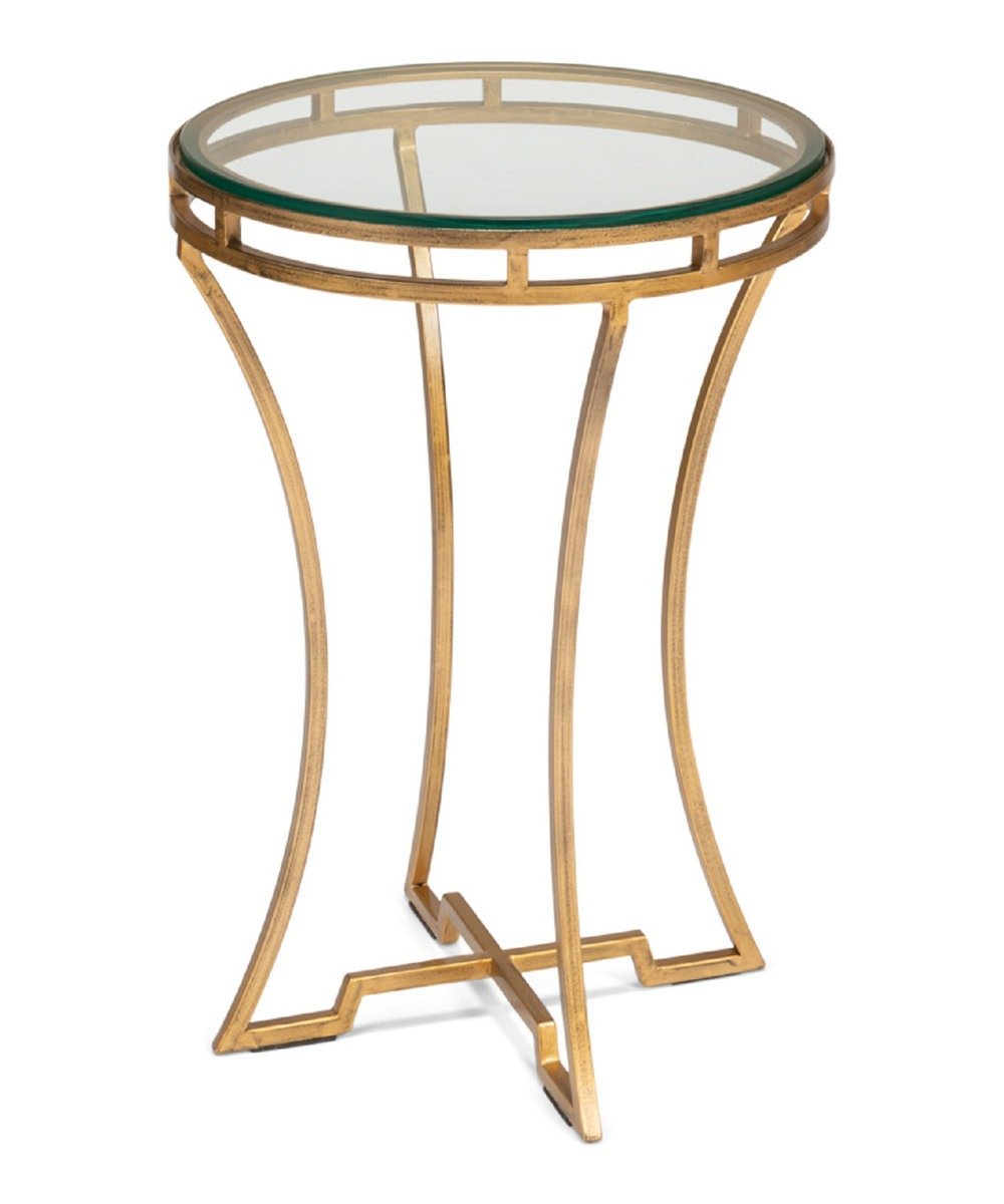 Schlegel Glass Top End Table - From Where - 