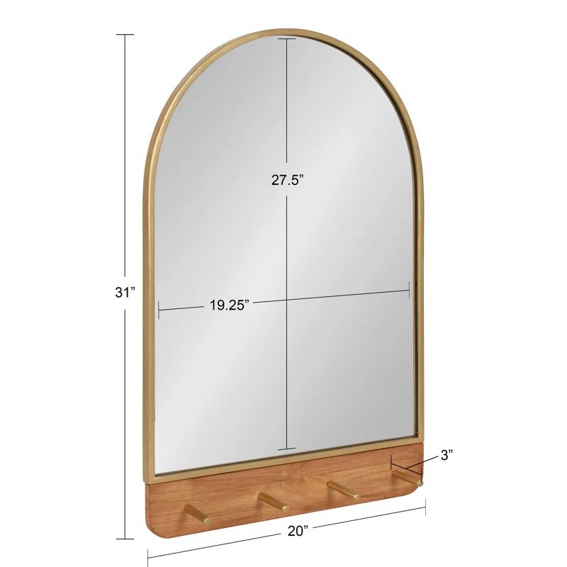 Schuyler Arch Wall Mirror - From Where - 