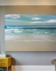 Sea Calm Symphony Canvas Wall Art - From Where - 