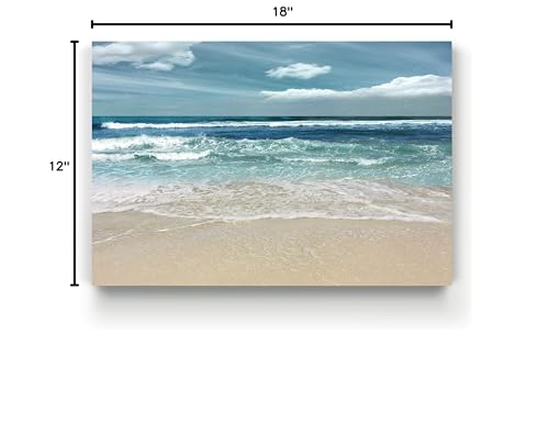 Sea Calm Symphony Canvas Wall Art - From Where - 