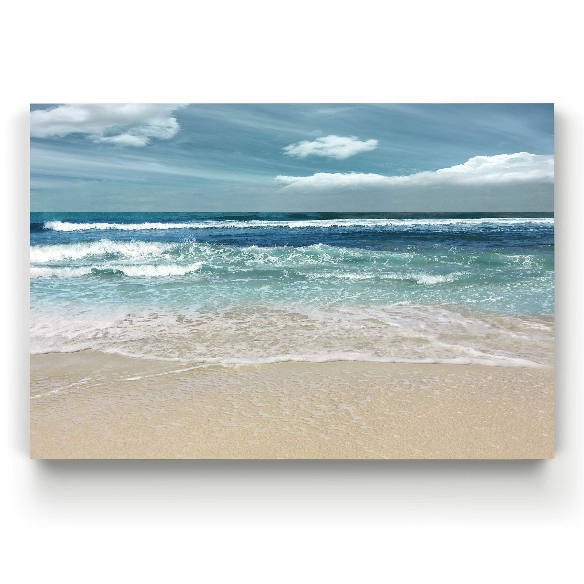 Sea Calm Symphony Canvas Wall Art - From Where - 