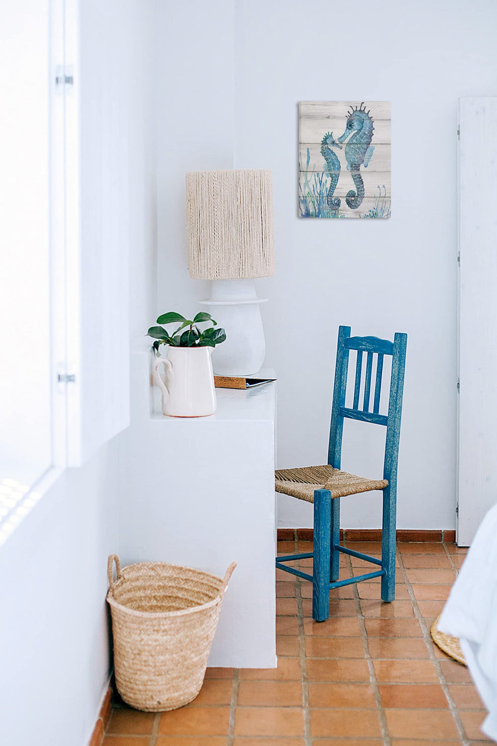 Seahorse Vintage Wall Art - From Where - 