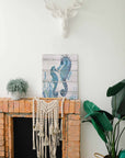 Seahorse Vintage Wall Art - From Where - 