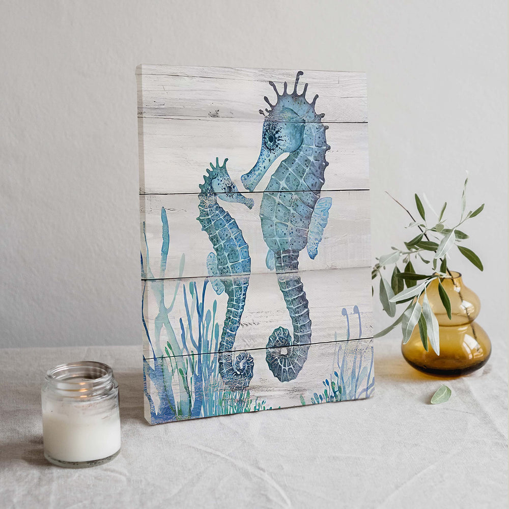 Seahorse Vintage Wall Art - From Where - 