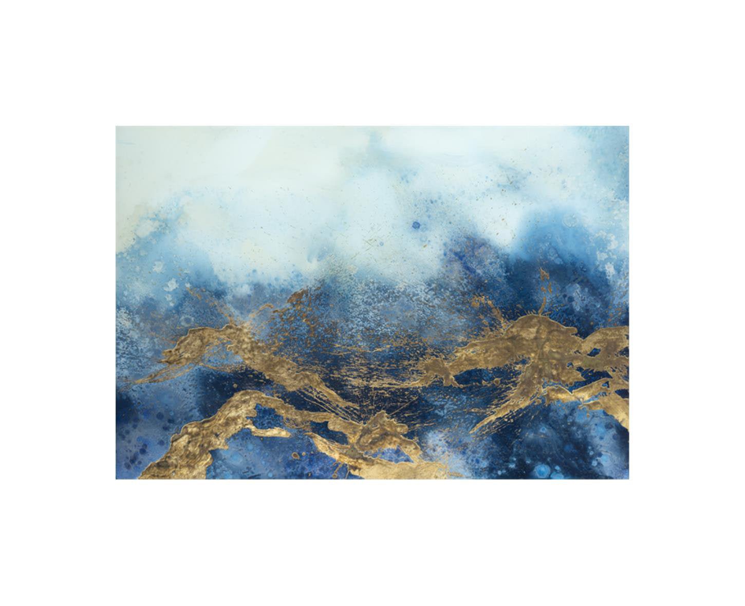 Seascape with Gold IV by Dawn Sweitzer - From Where - 