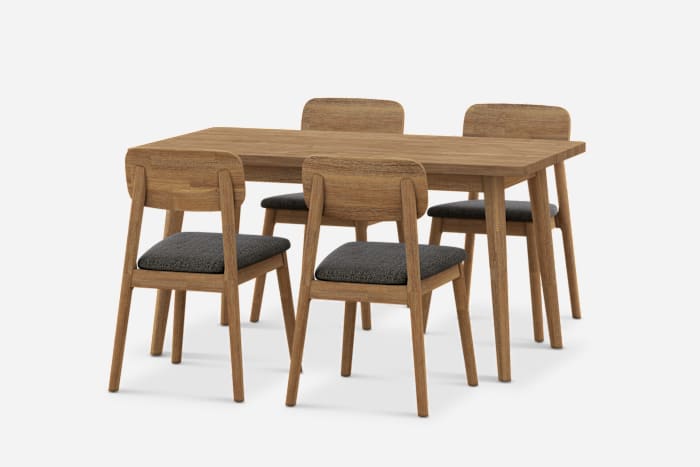 Seb Dining Table Set for 4 - 6 - From Where Finds -