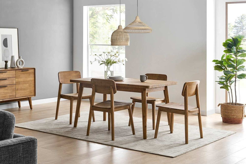 Seb Dining Table Set for 4-6 - From Where Finds -