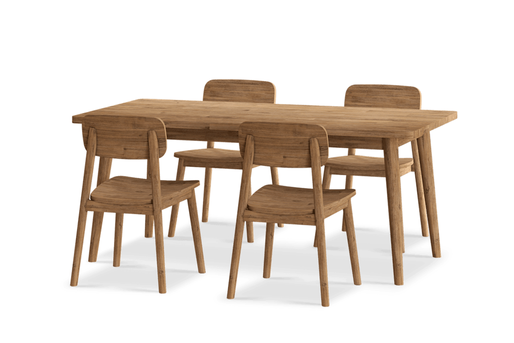 Seb Dining Table Set for 4 - 6 - From Where Finds -