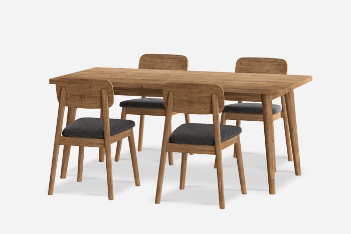 Seb Dining Table Set for 4 - 6 - From Where Finds -