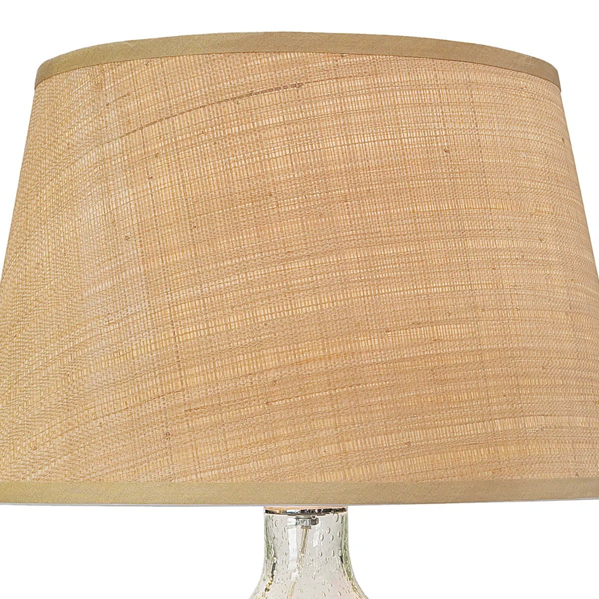 Seeded Glass Table Lamp - From Where - 