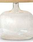 Seeded Glass Table Lamp - From Where - 