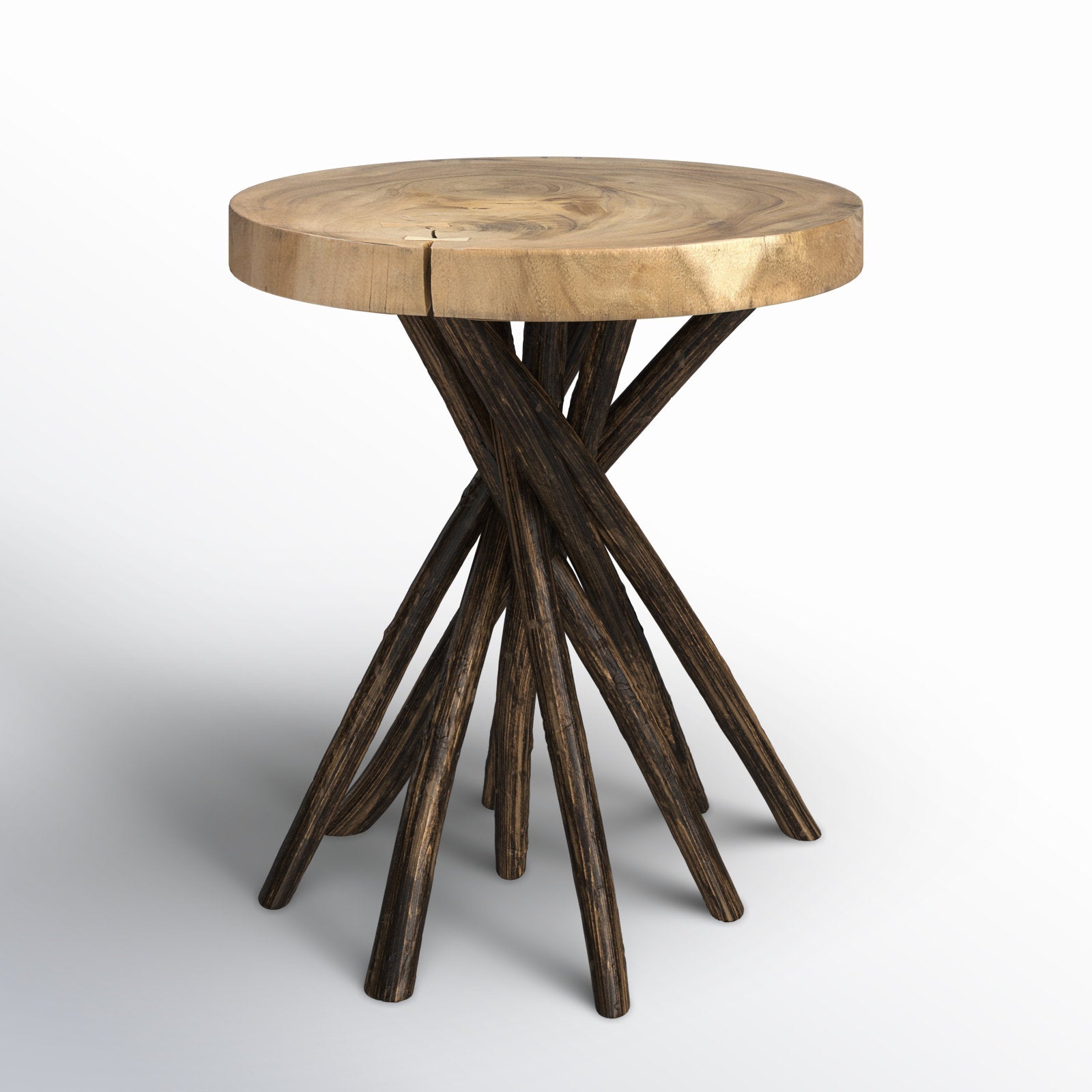 Selah Solid Wood End Table - From Where - 