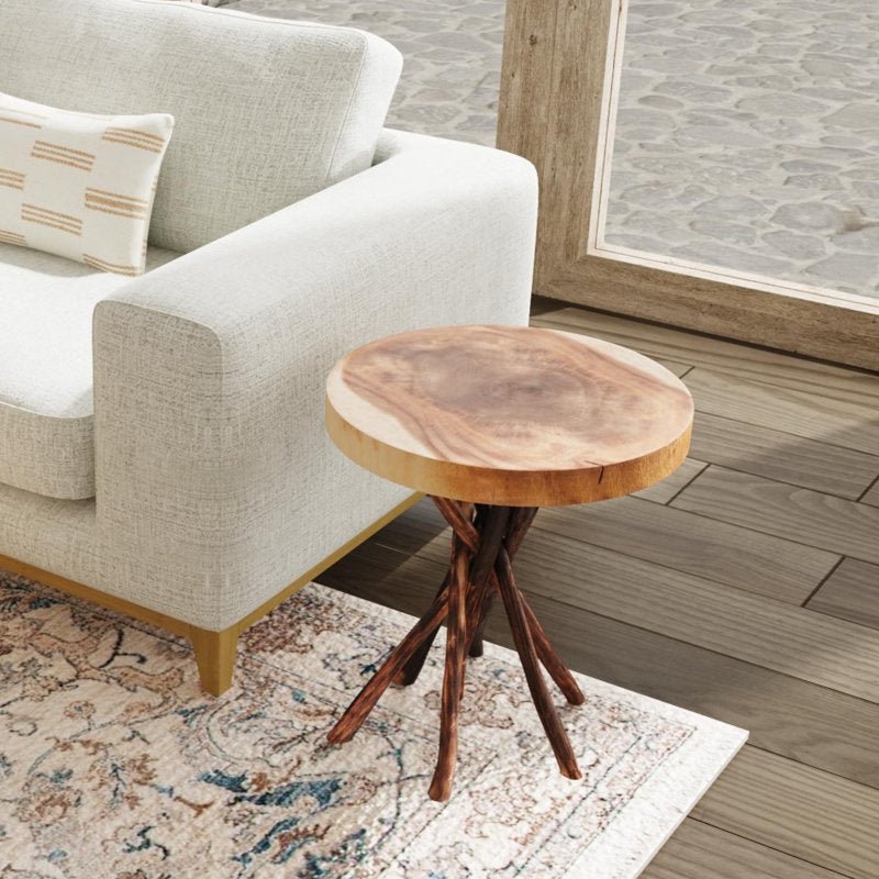 Selah Solid Wood End Table - From Where - 